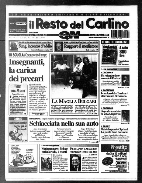 Il Resto del Carlino : giornale dell'Emilia